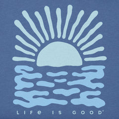 Kids Sun Over the Water Short Sleeve Crusher Tee