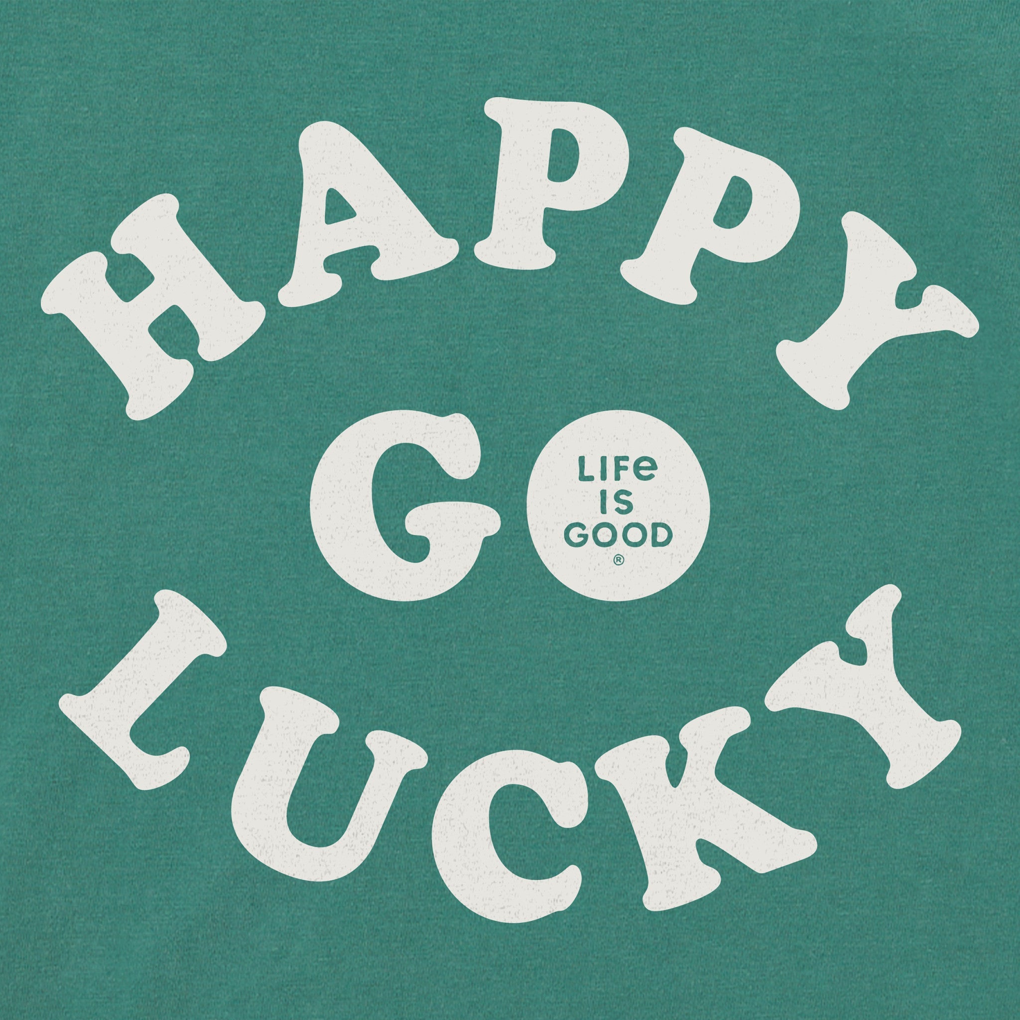 Women's Happy Go Lucky Short Sleeve Crusher Boxy Tee