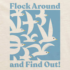 Women's Flock Around and Find Out Short Sleeve Crusher Boxy Tee
