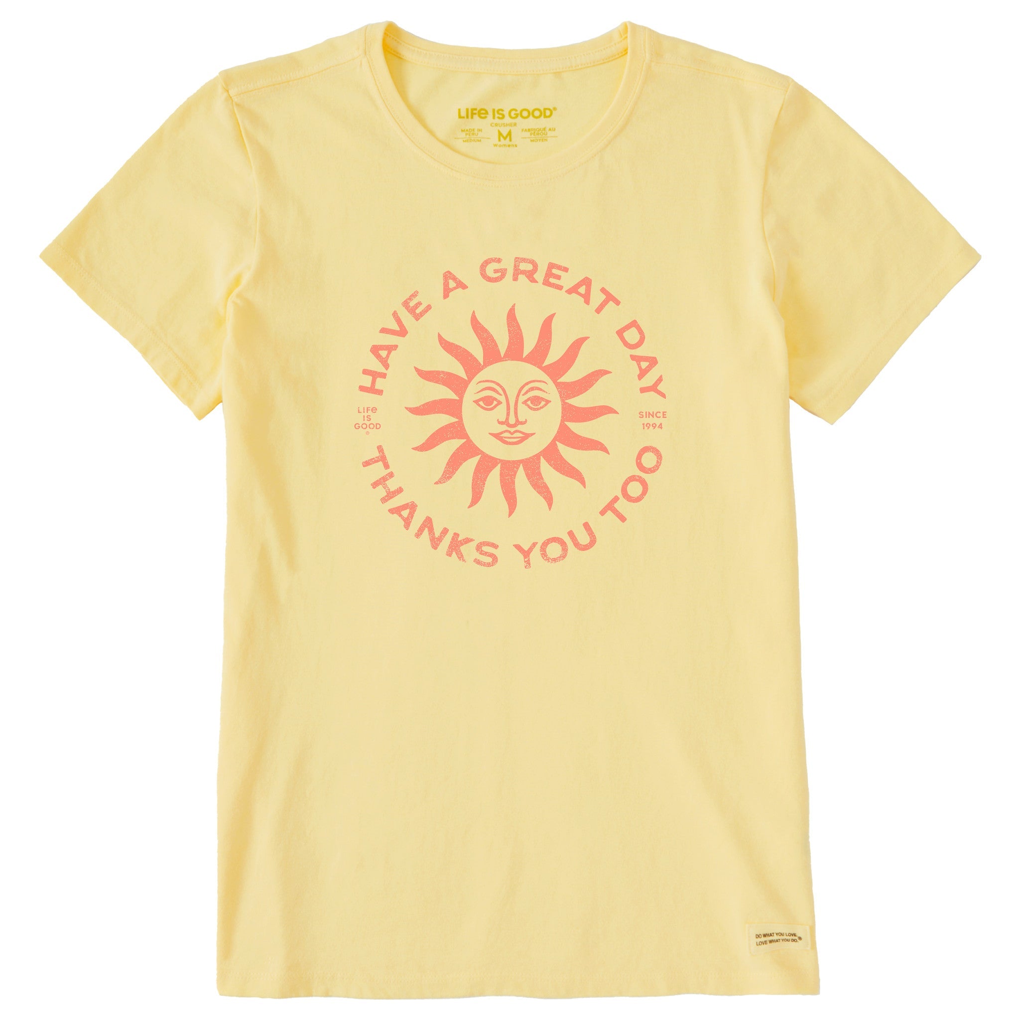 Women's Have a Great Day Sun Short Sleeve Tee
