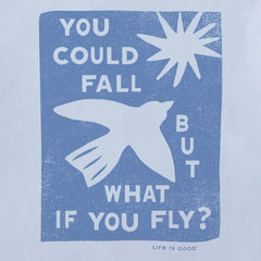 Women's But What if You Fly? Short Sleeve Crusher Tee