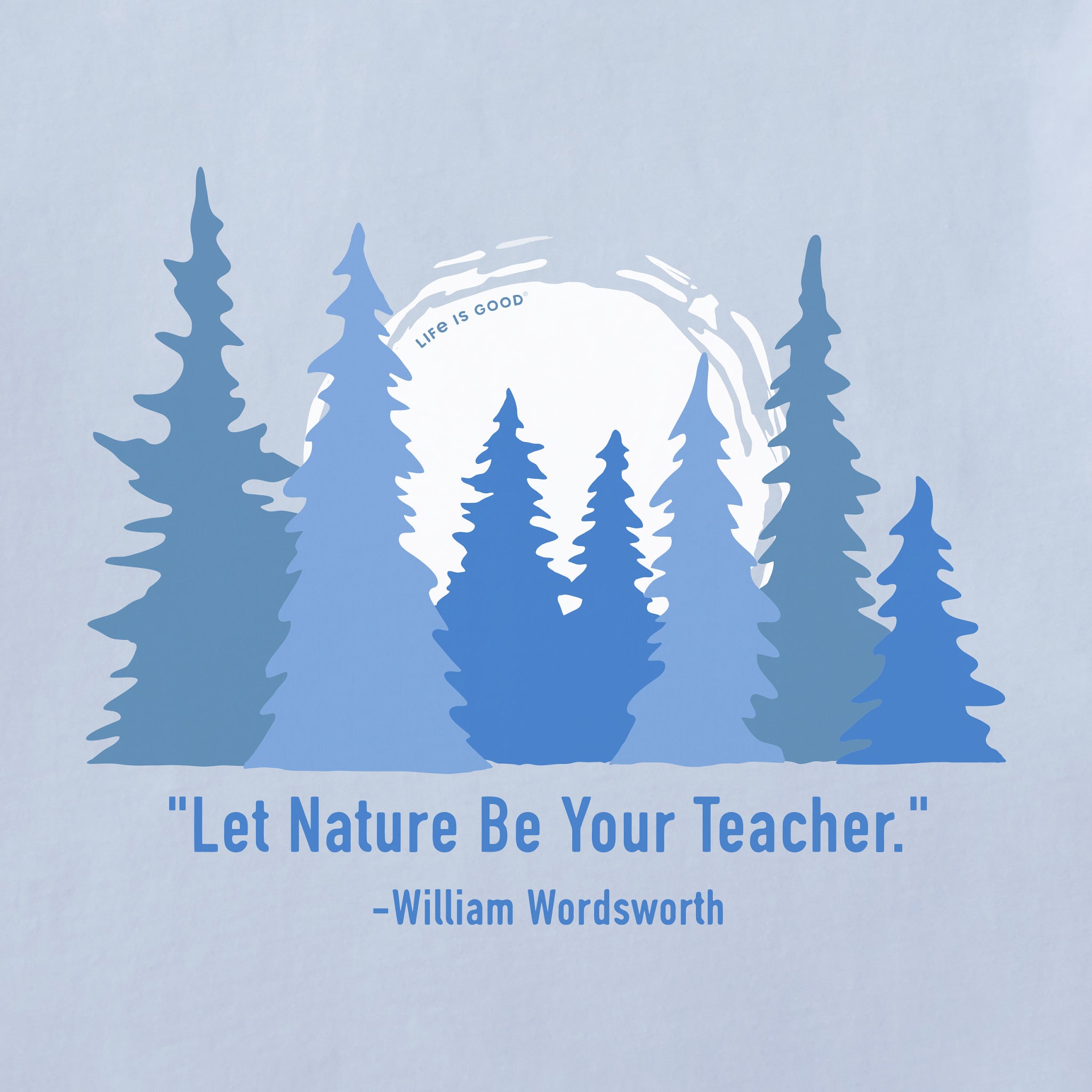 Women's Let Nature Be Your Teacher Short Sleeve Crusher Tee