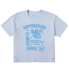 Women's Butterflies are Amazing Short Sleeve Crusher Boxy Tee