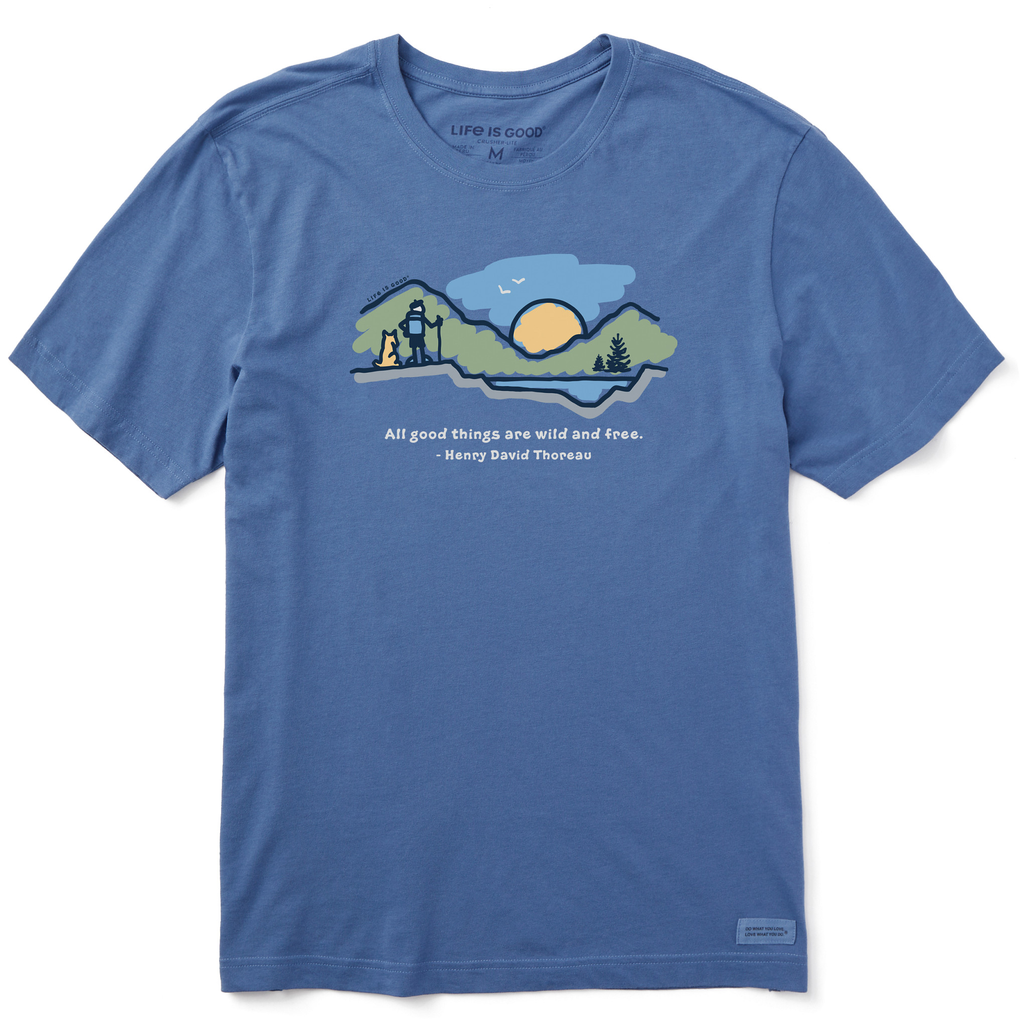 Men's All Good Things are Wild & Free Short Sleeve Tee