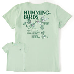 Women's Hummingbird Facts Short Sleeve Crusher Tee