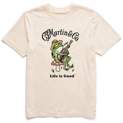 Men's Martin & Co. Frog Guitar Short Sleeve Crusher Tee