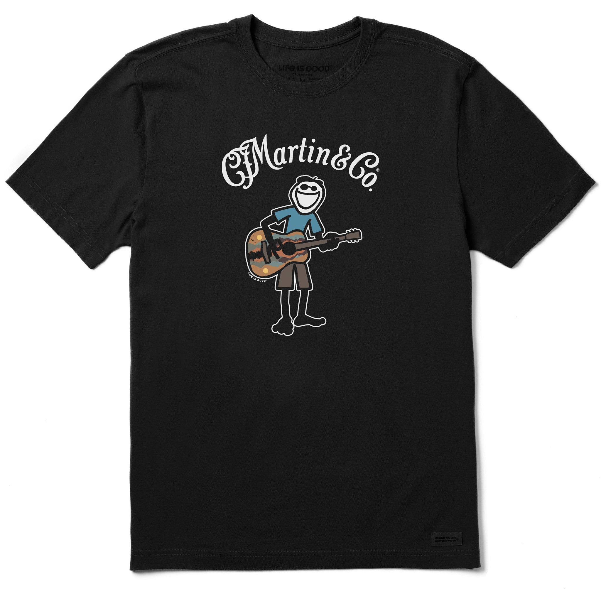 Men's Martin & Co. Jake Guitar Short Sleeve Crusher Tee