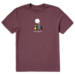 Men's Jake and Rocket Moon Short Sleeve Tee
