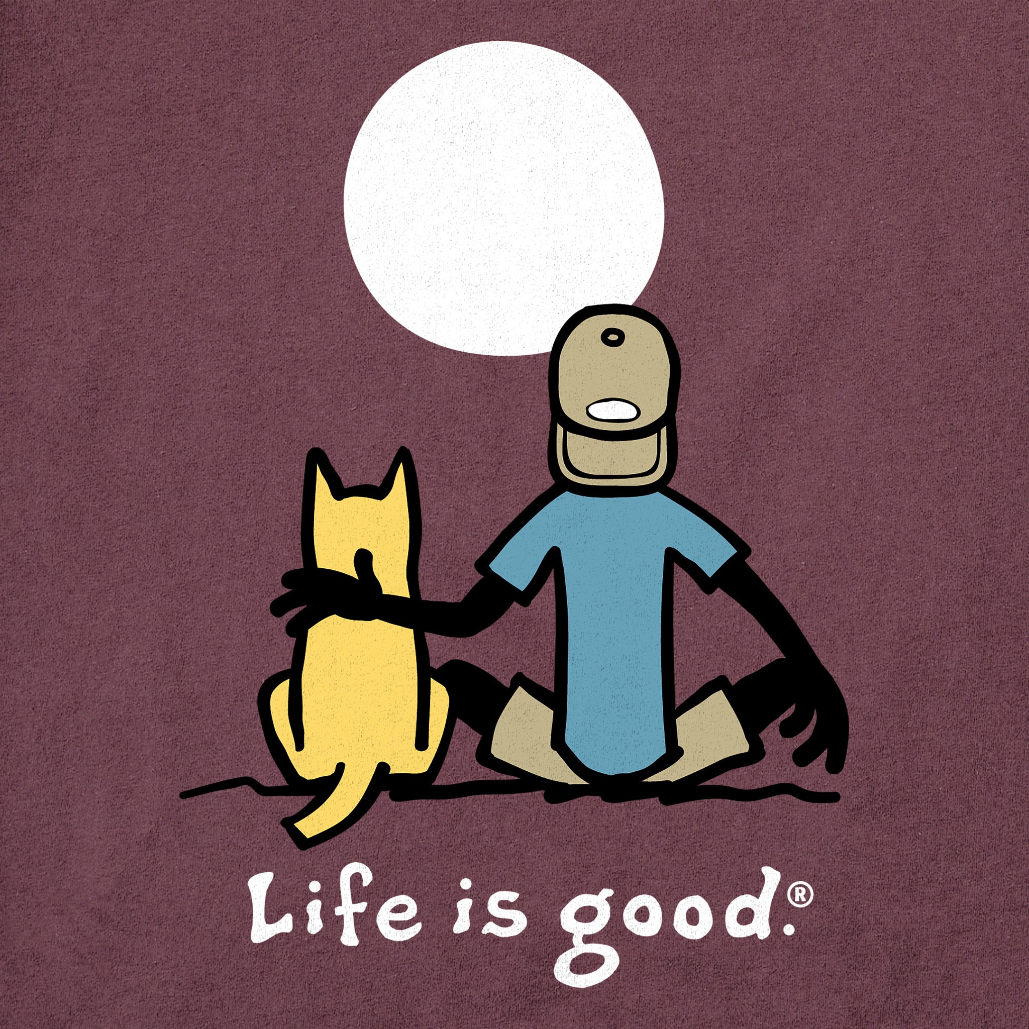 Men's Jake and Rocket Moon Short Sleeve Tee