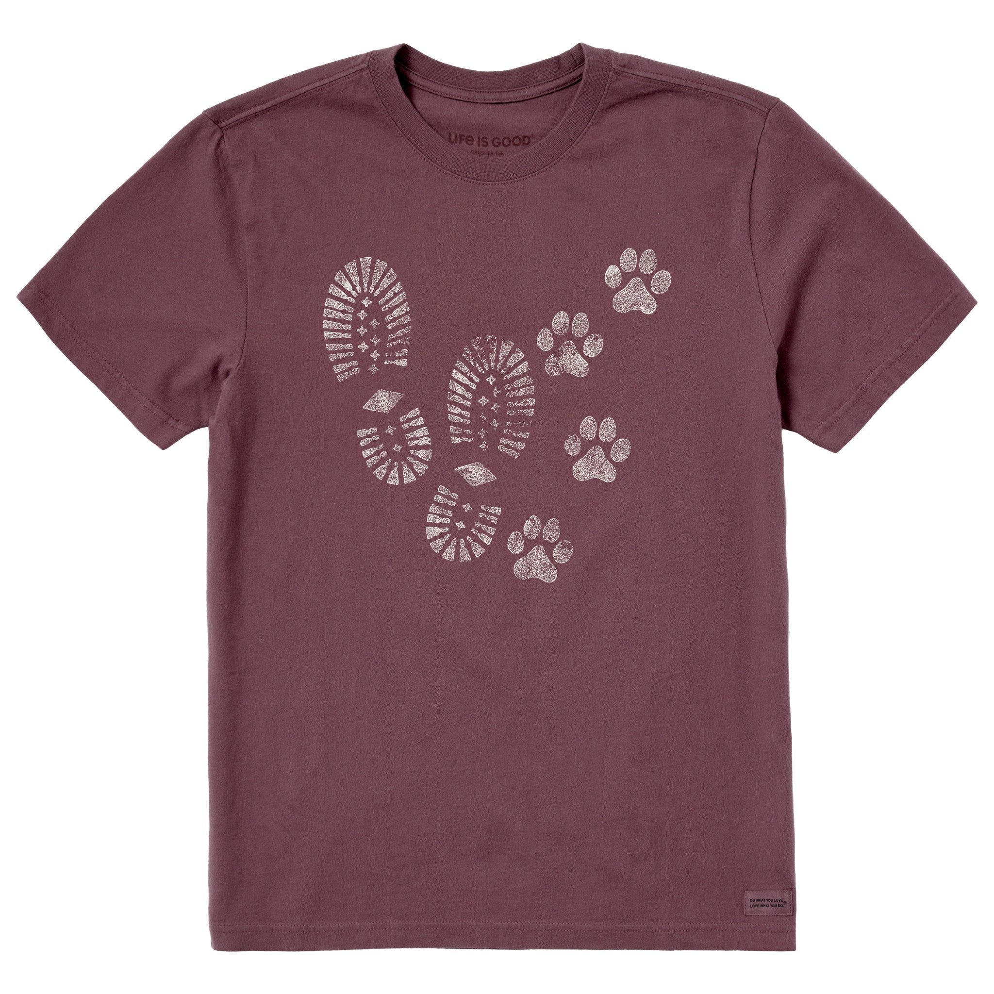 Men's Trails & Tails Short Sleeve Crusher Tee