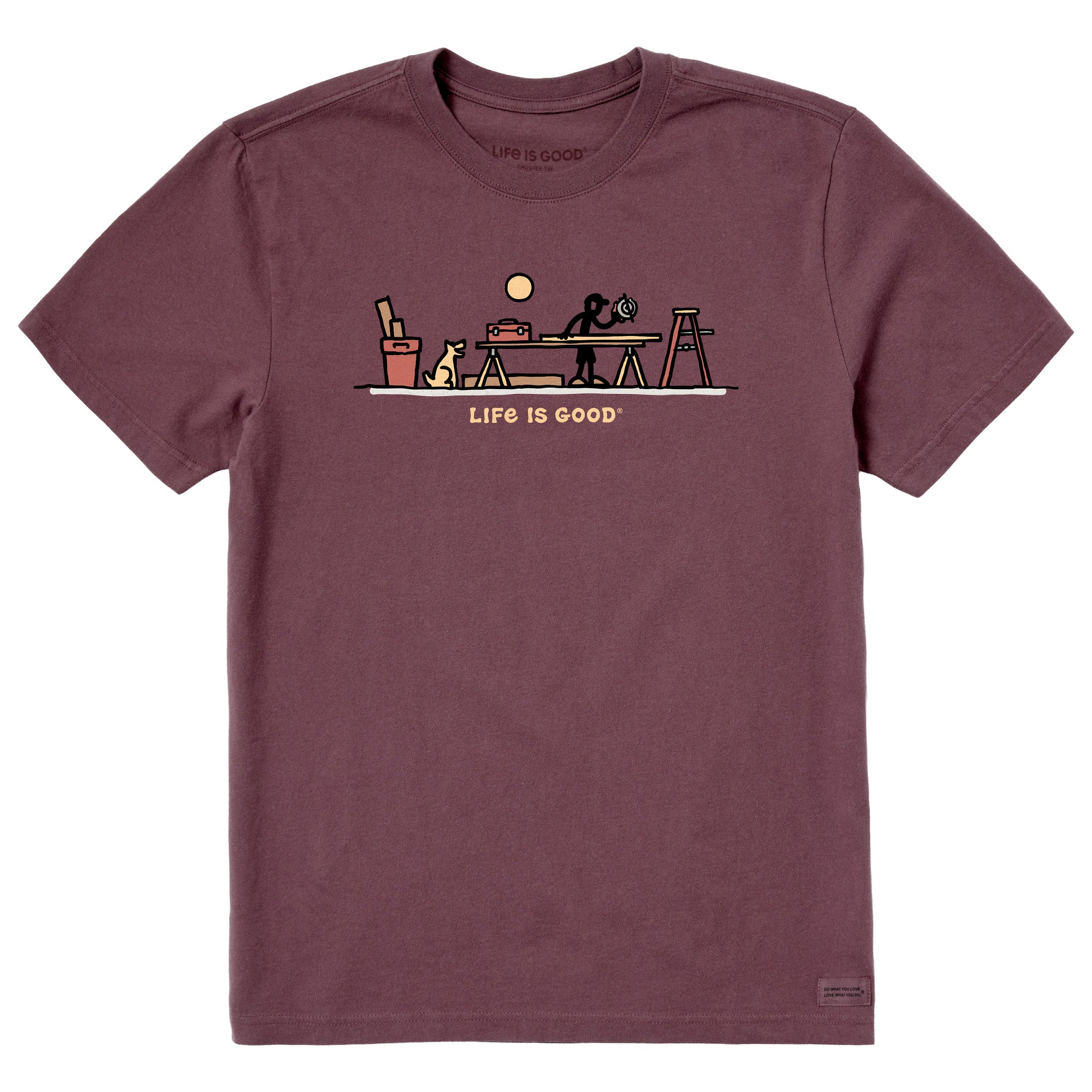 Men's Rocket & Jake Woodwork Vista Short Sleeve Tee