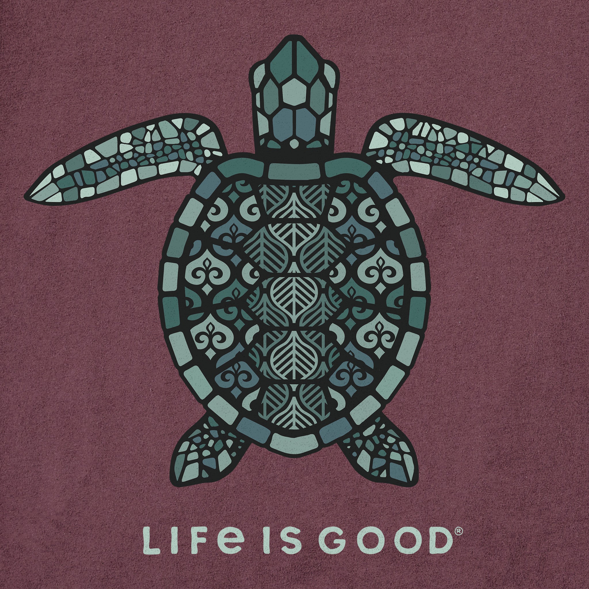 Men's Mandala Turtle Short Sleeve Tee