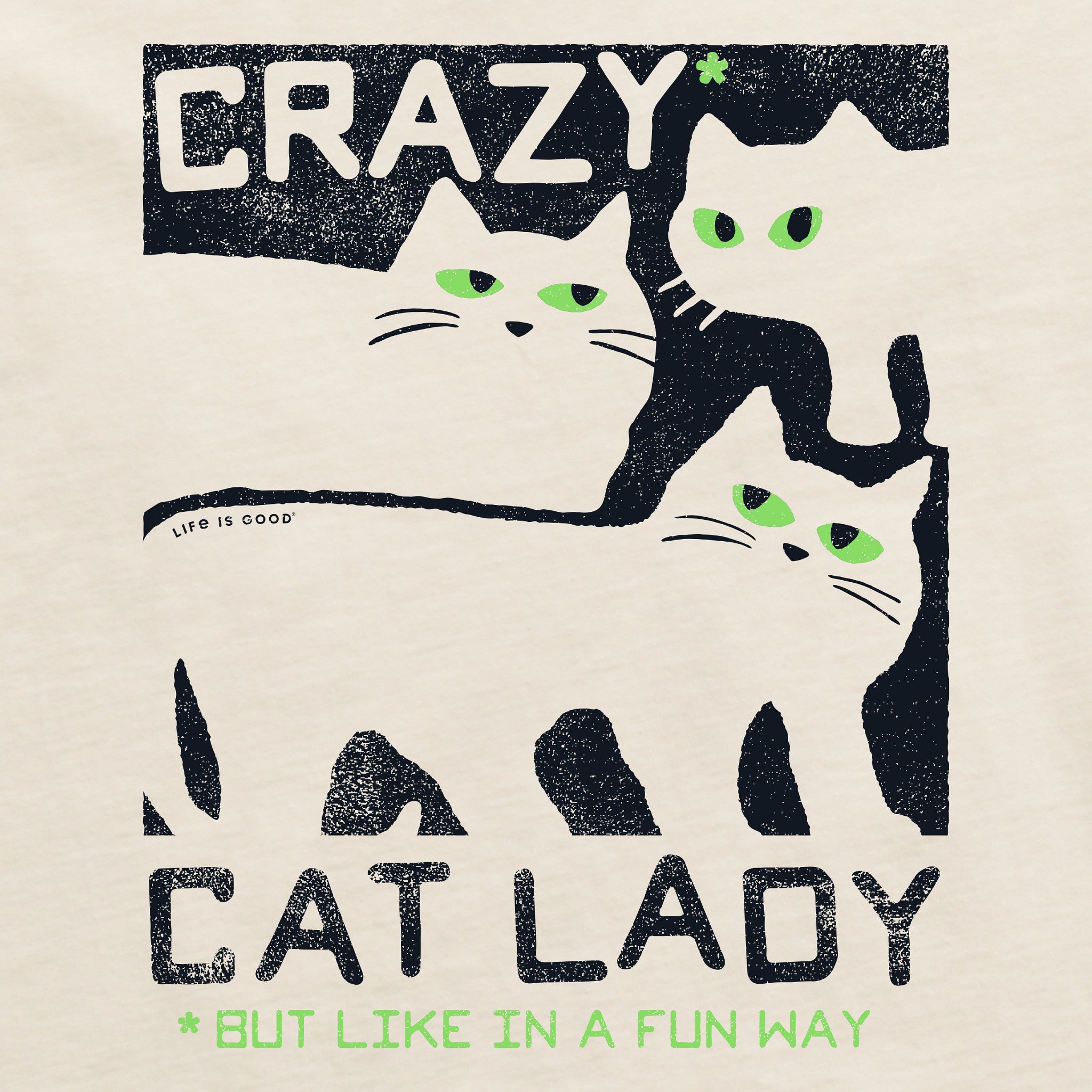 Women's Crazy Cat Lady Short Sleeve Tee