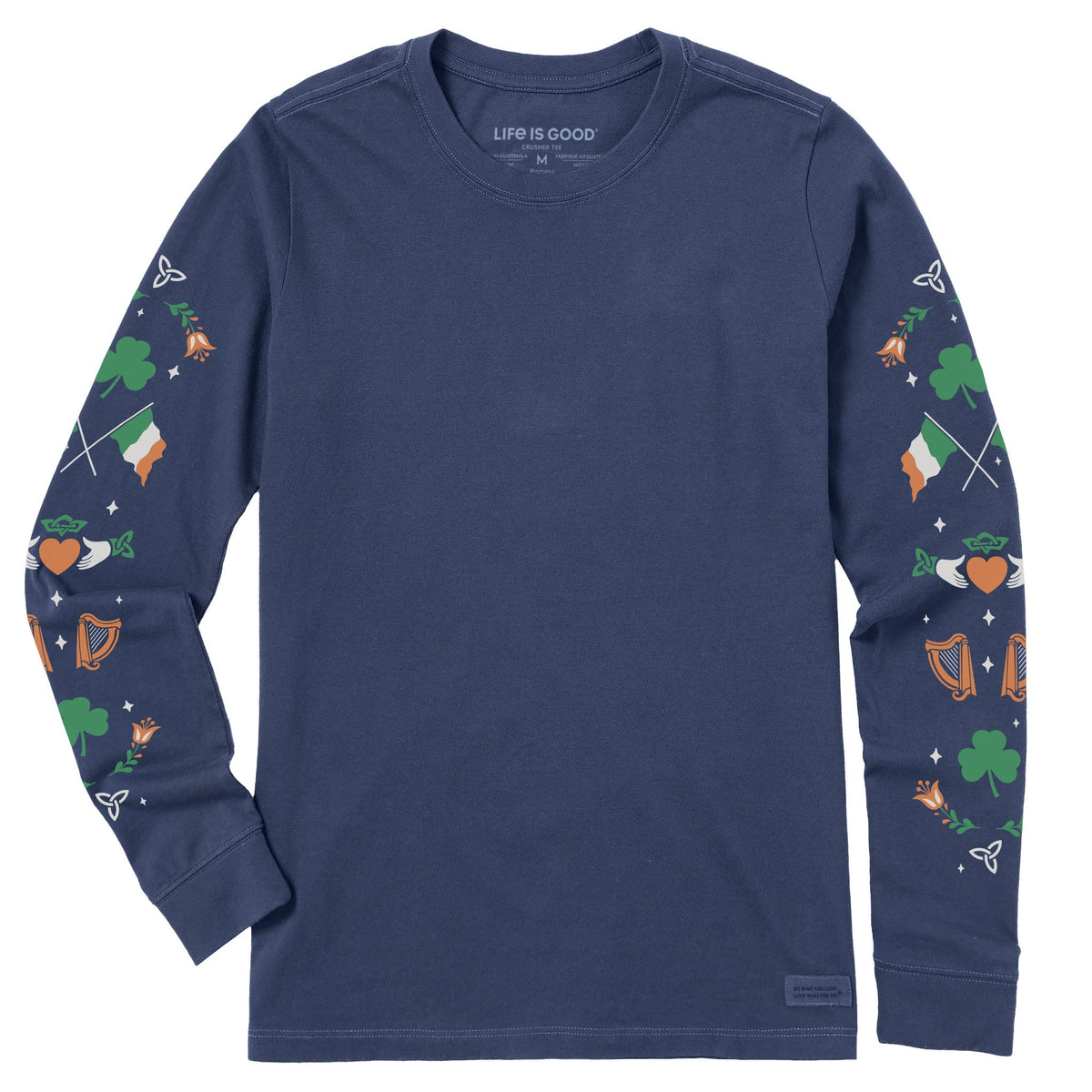 Women's Irish Icons Long Sleeve Crusher Tee