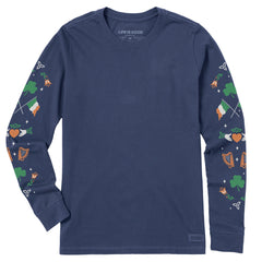 Women's Irish Icons Long Sleeve Crusher Tee