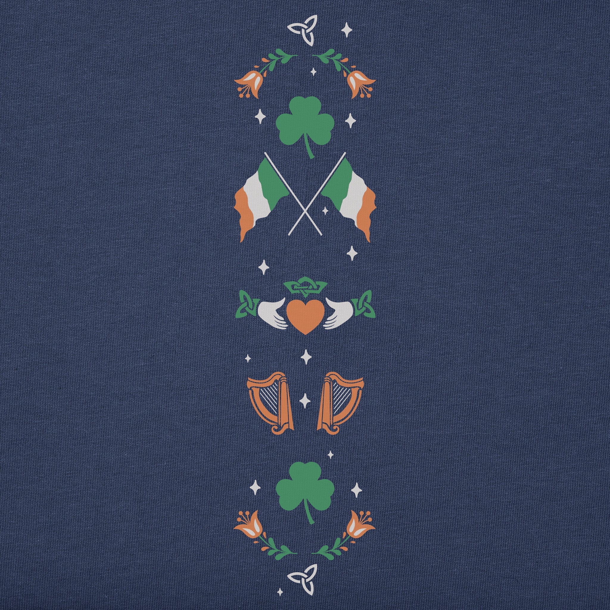 Women's Irish Icons Long Sleeve Crusher Tee
