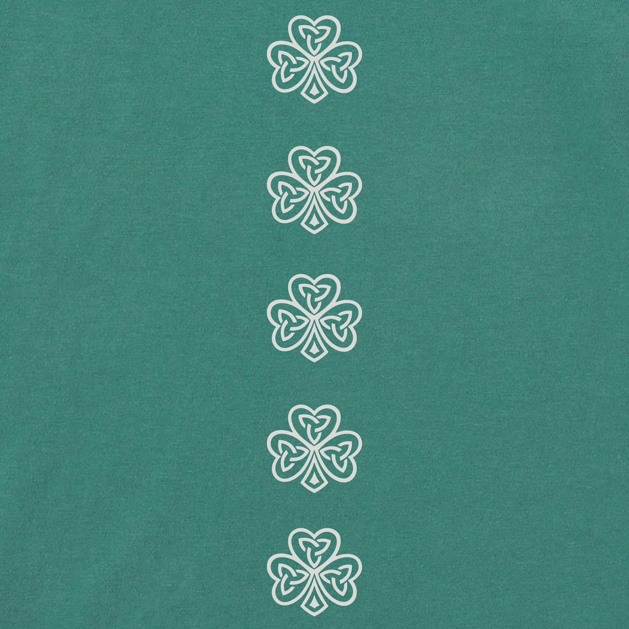 Women's Celtic Clovers Long Sleeve Crusher Boxy Tee