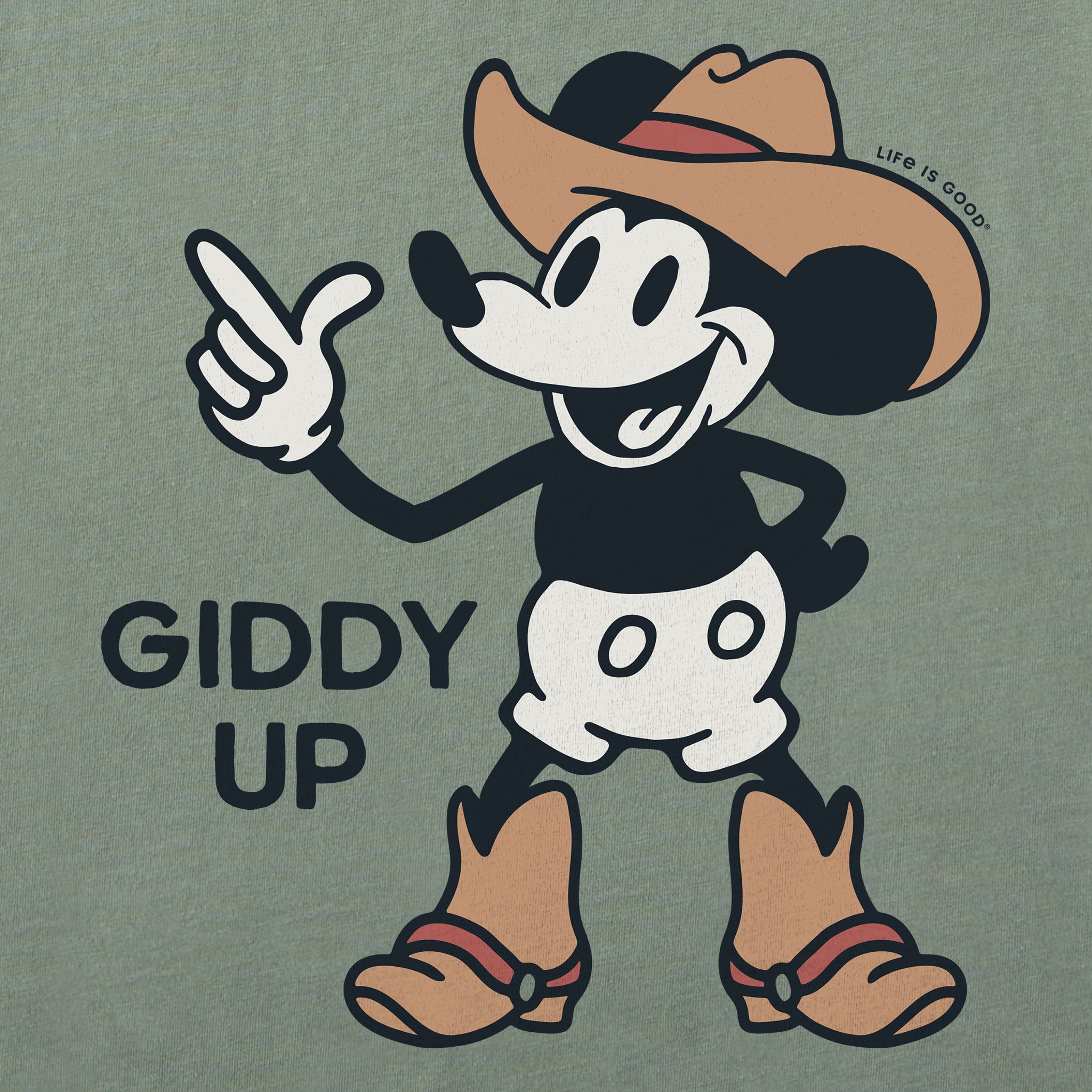 Women's Giddy Up Willie Short Sleeve Crusher Boxy Tee
