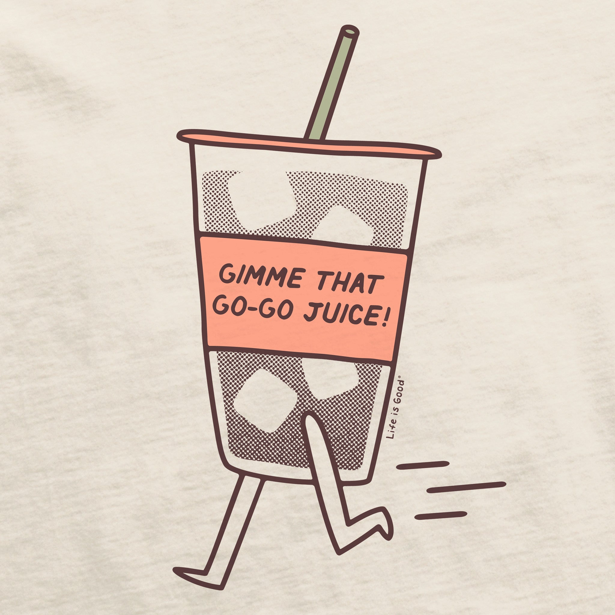 Women's Gimme That Go-Go Juice Short Sleeve Crusher Tee