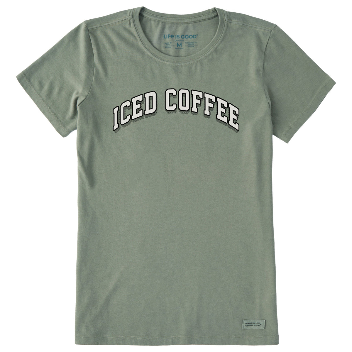 Women's Iced Coffee Arch Short Sleeve Crusher Tee