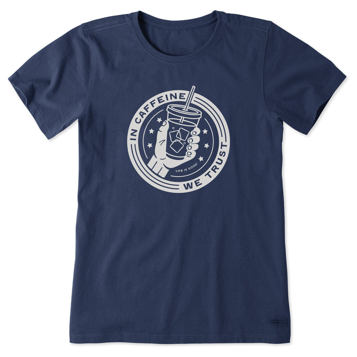 Women's In Caffeine We Trust Short Sleeve Tee