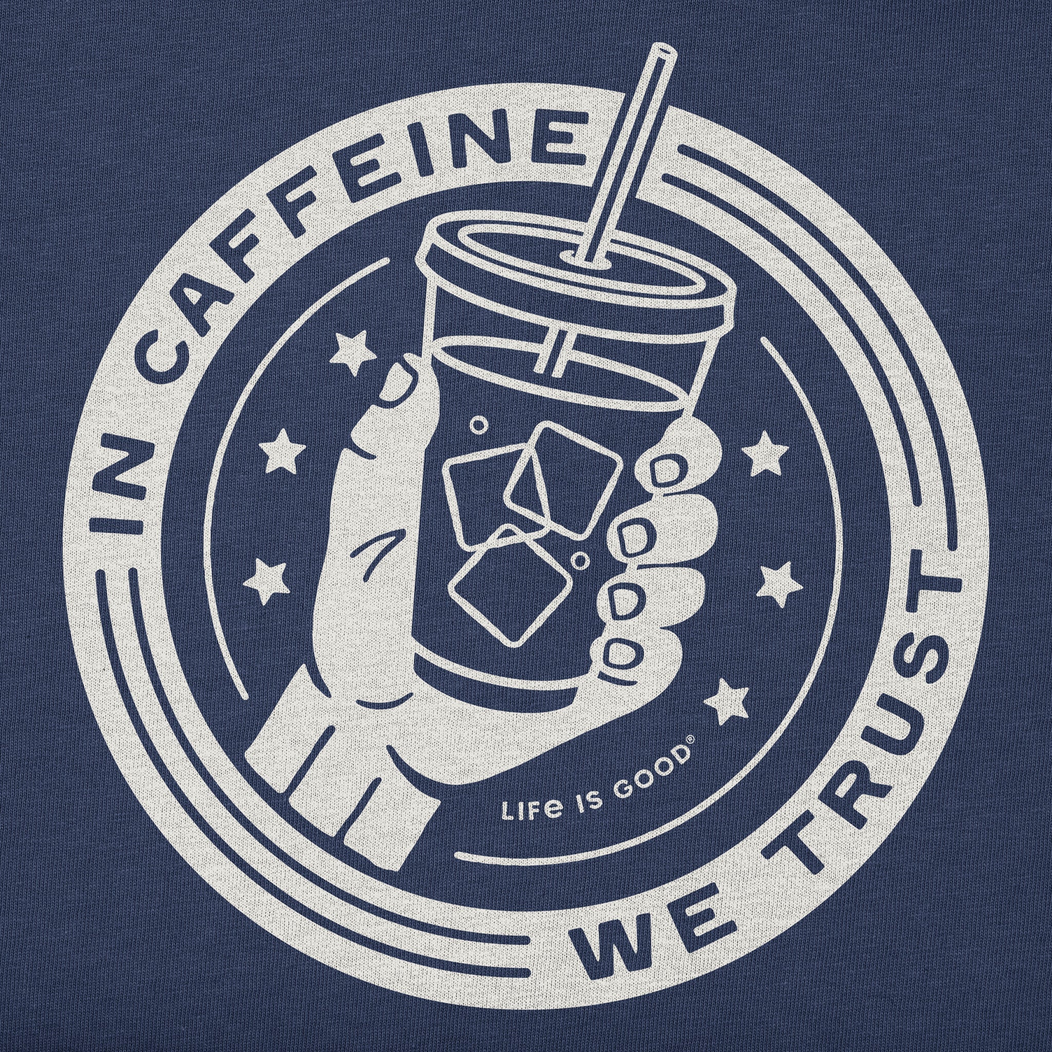 Women's In Caffeine We Trust Short Sleeve Tee