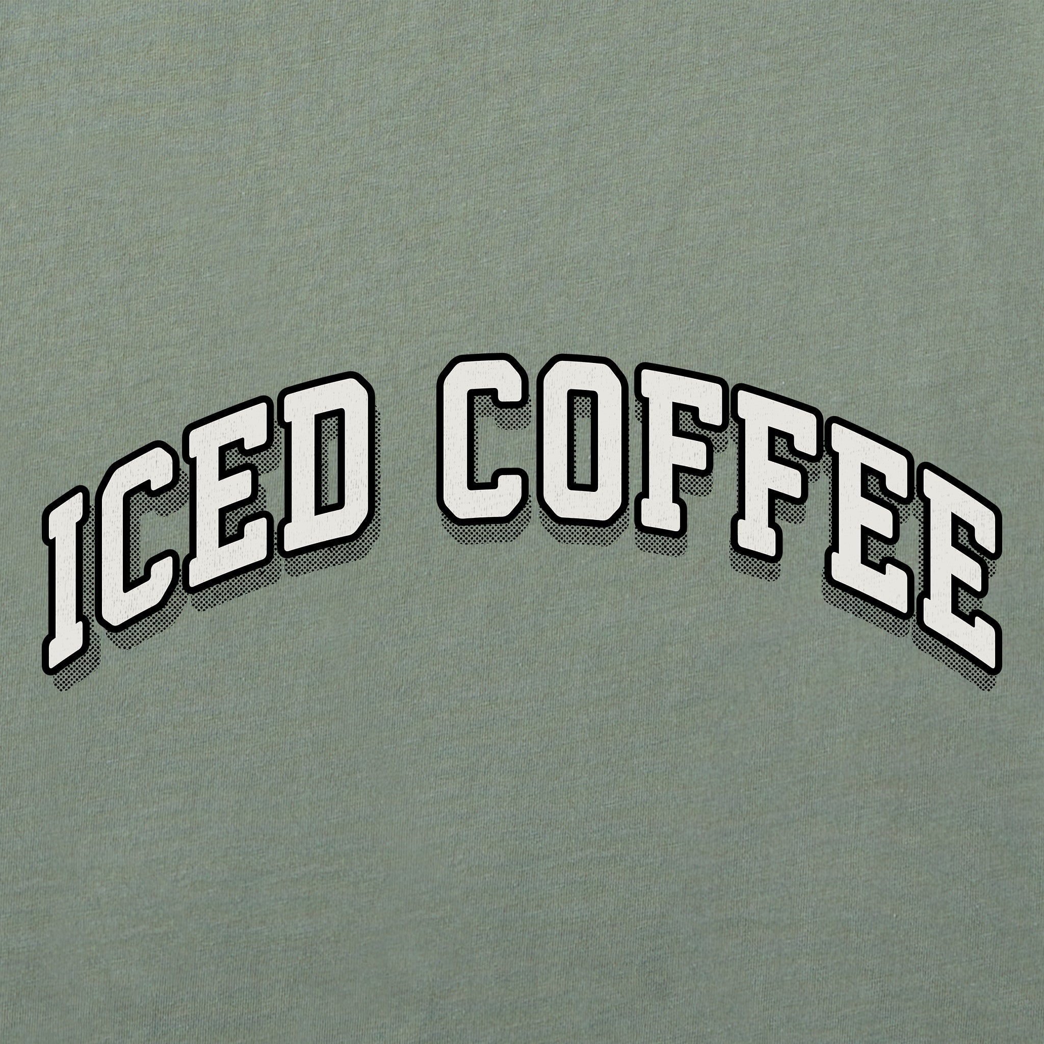 Women's Iced Coffee Arch Short Sleeve Crusher Boxy Tee