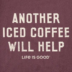 Men's Maybe Another Iced Coffee Short Sleeve Crusher Tee