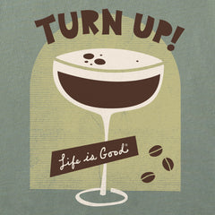 Men's Turn Up Espresso Martini Short Sleeve Tee