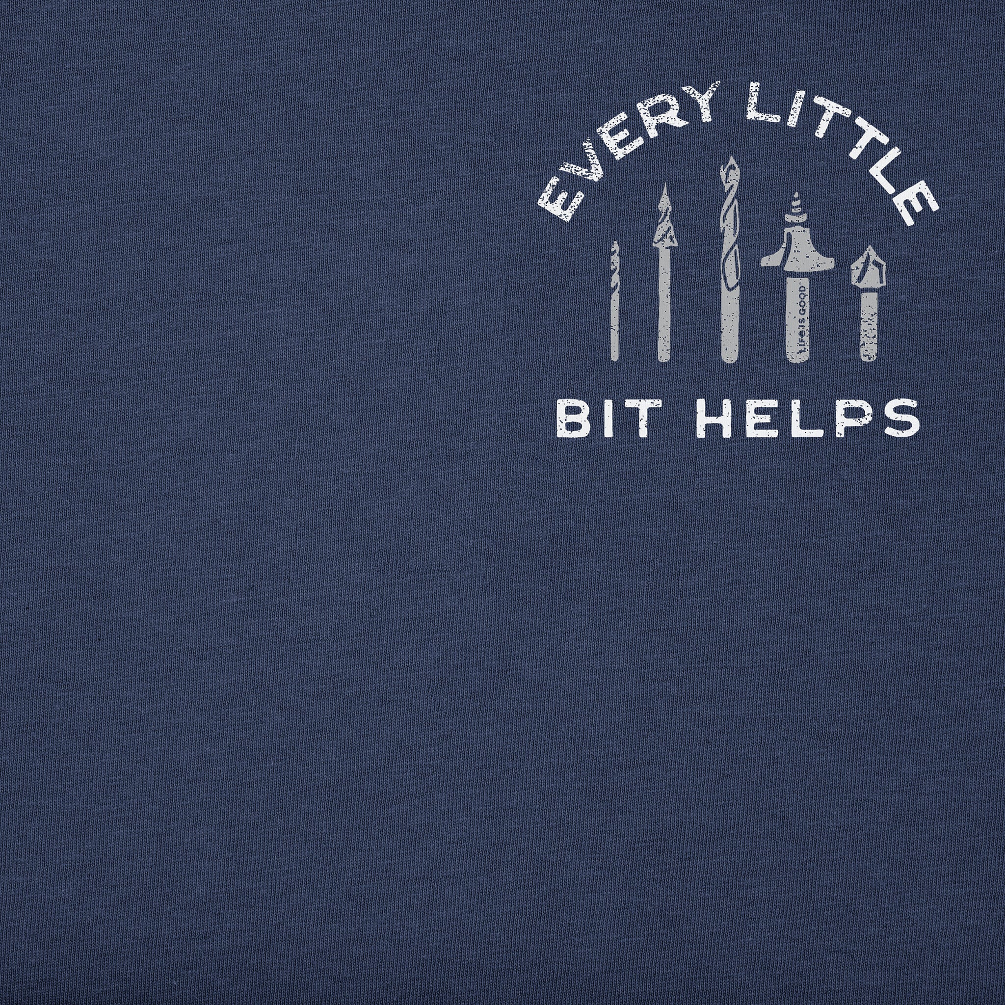 Men's Every Little Bit Helps Short Sleeve Tee