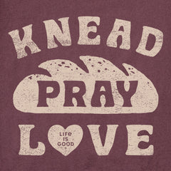 Women's Knead Pray Love Short Sleeve Crusher Tee