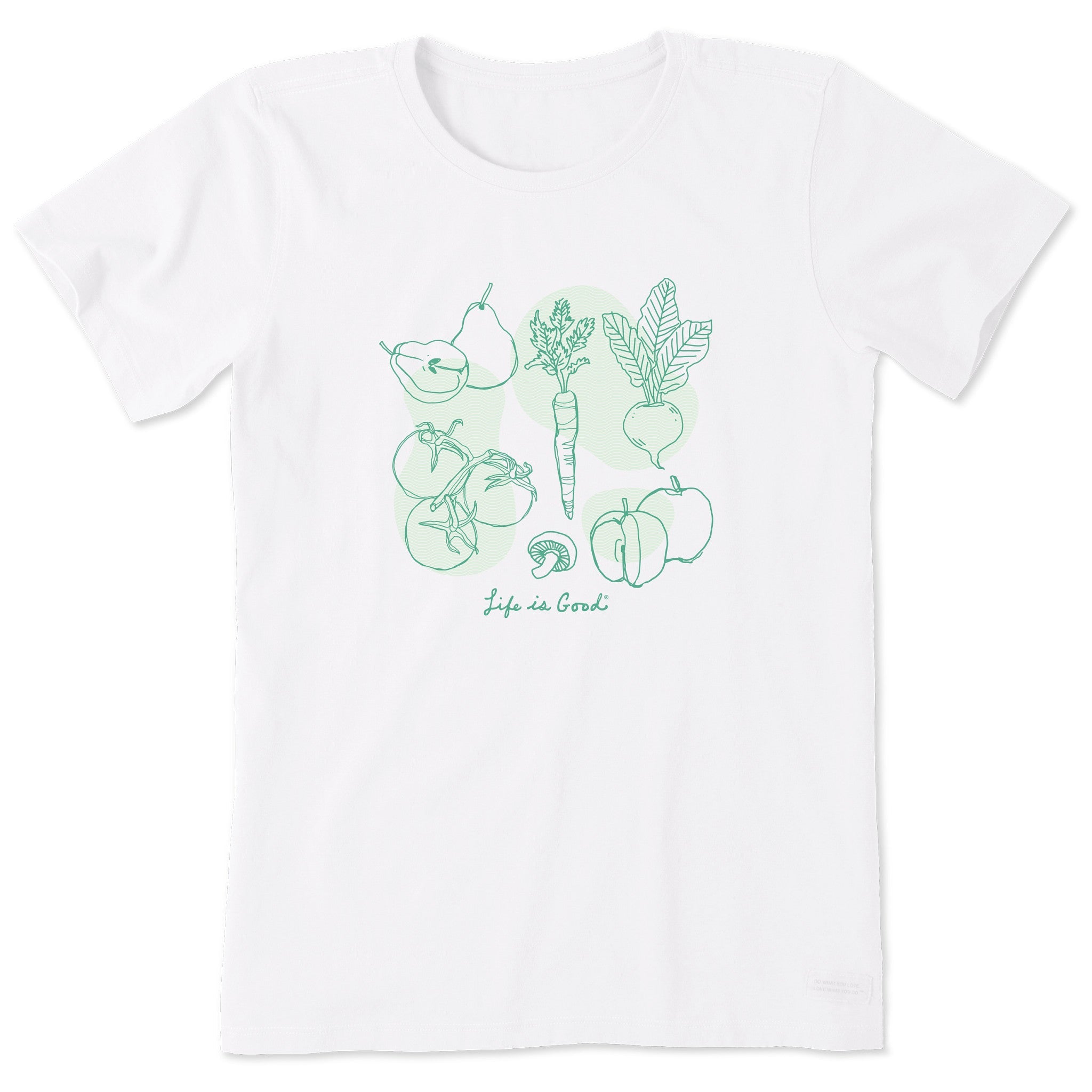 Women's Delicate Plant Medley Short Sleeve Tee
