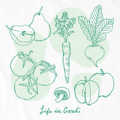 Women's Delicate Plant Medley Short Sleeve Tee