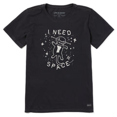 Women's I Need Space Cat Short Sleeve Tee