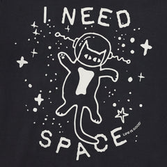 Women's I Need Space Cat Short Sleeve Tee