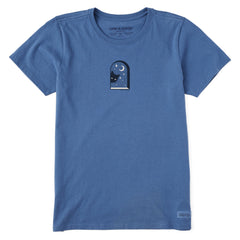 Women's Cat in Window Short Sleeve Tee