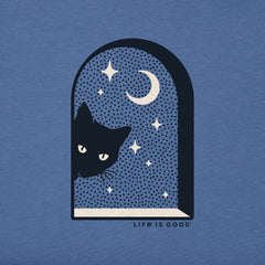 Women's Cat in Window Short Sleeve Tee