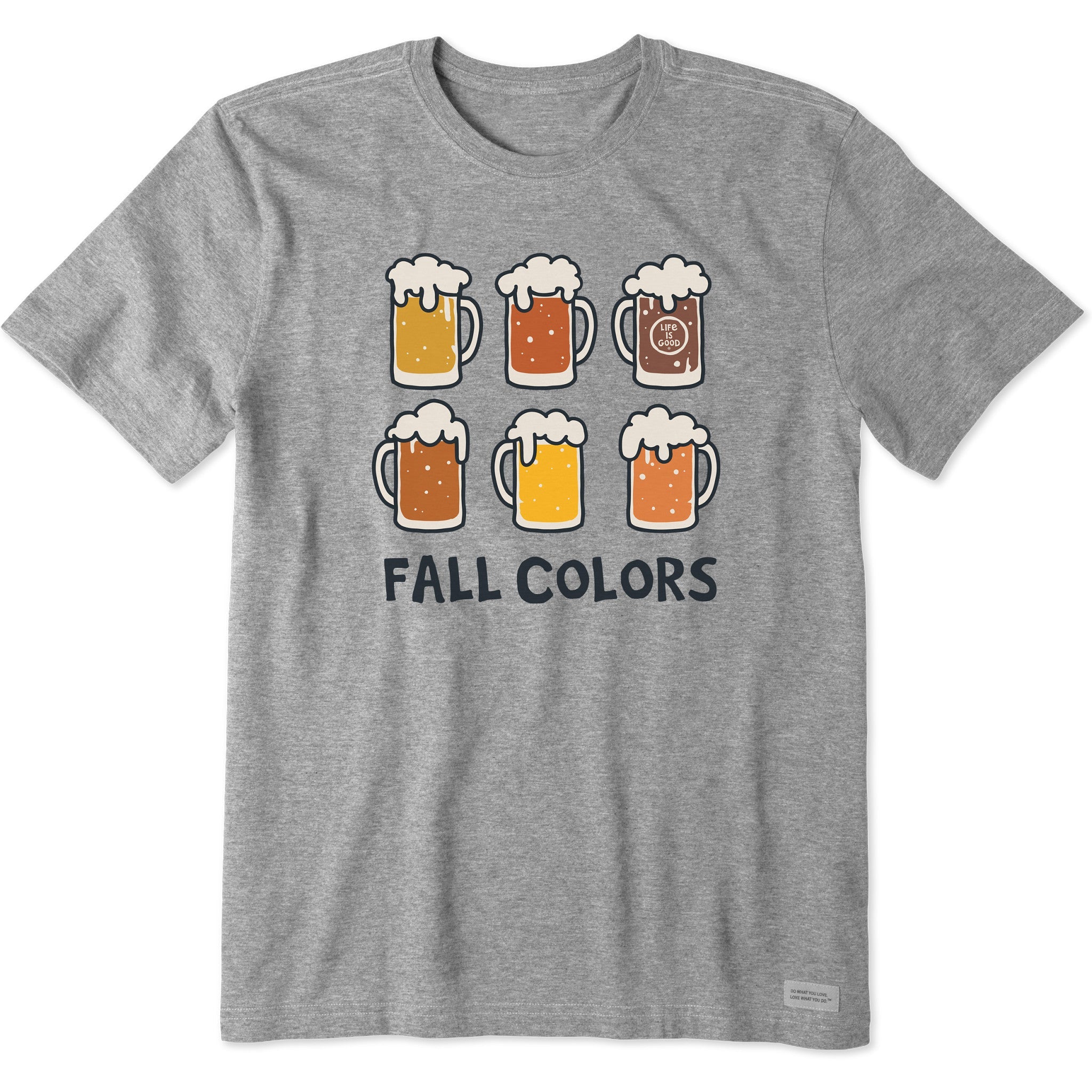 Men's Fall Colors Six Beers Short Sleeve Tee