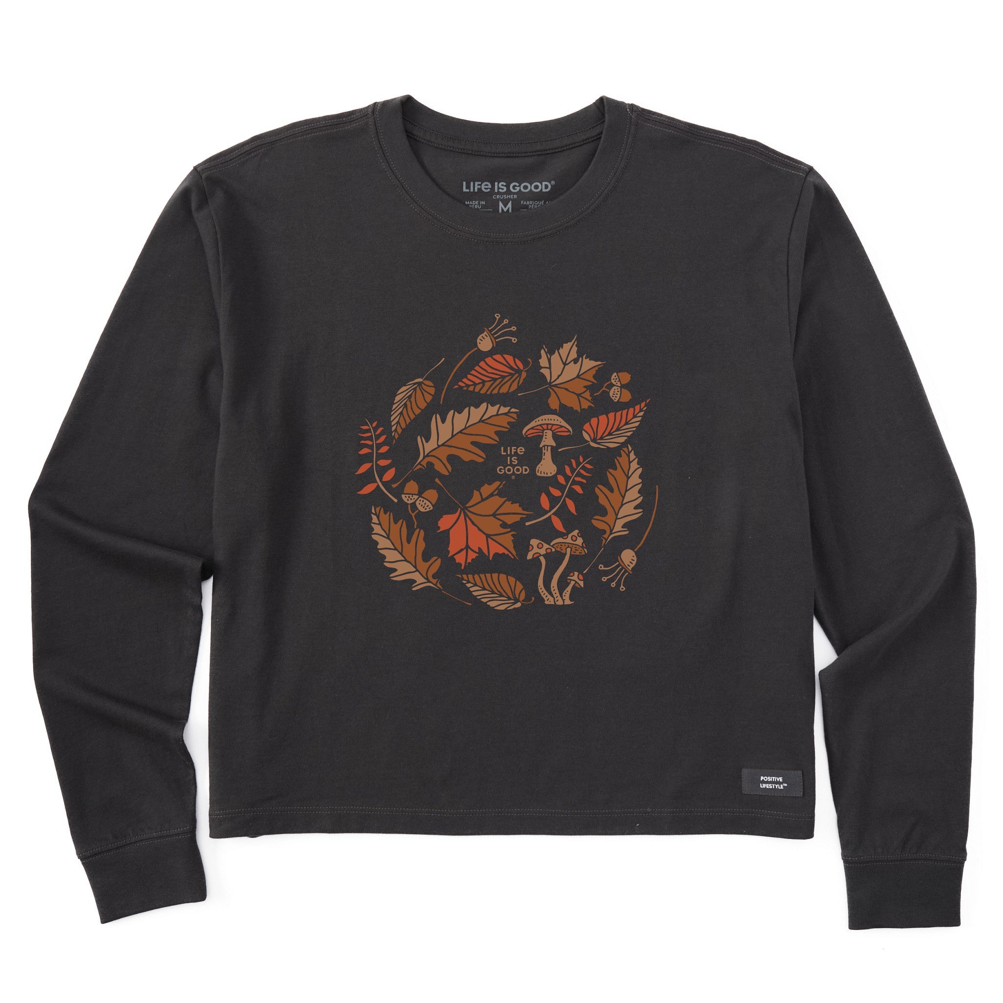 Women's Forest Delights Medley Long Sleeve Crusher Boxy Tee