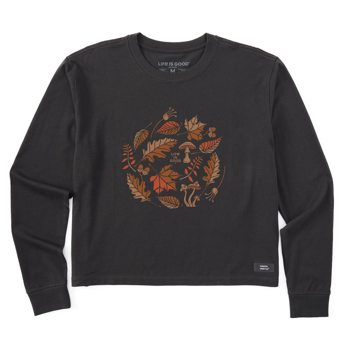 Women's Forest Delights Medley Long Sleeve Crusher Boxy Tee