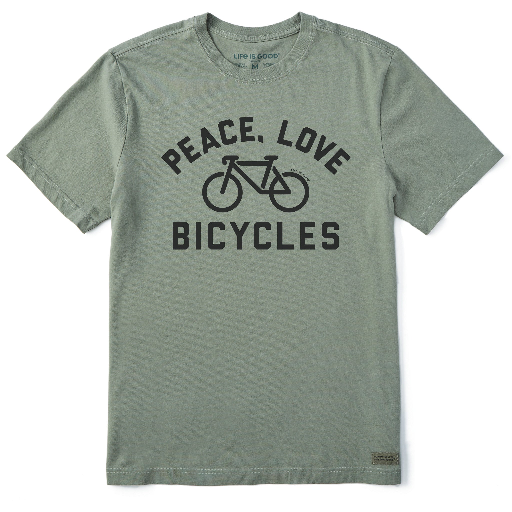 Men's Peace Love Bicycles Short Sleeve Tee