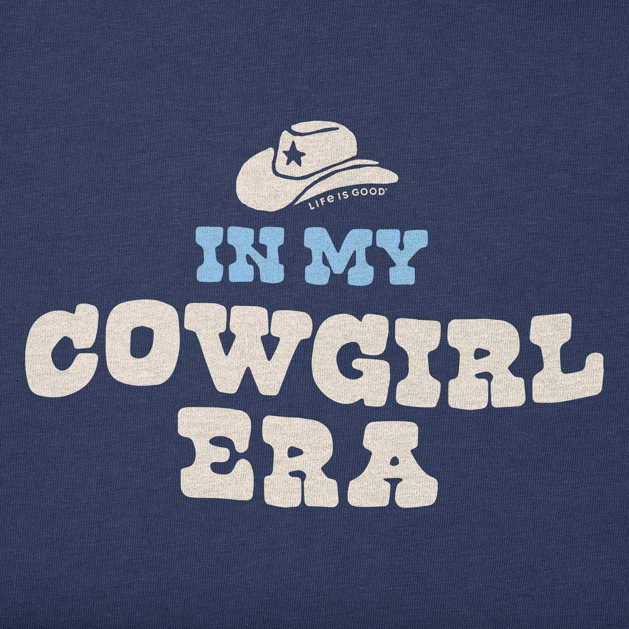 Women's In My Cowgirl Era Long Sleeve Crusher Boxy Tee