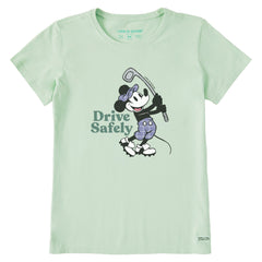 Women's Drive Safely Willie Short Sleeve Crusher Tee