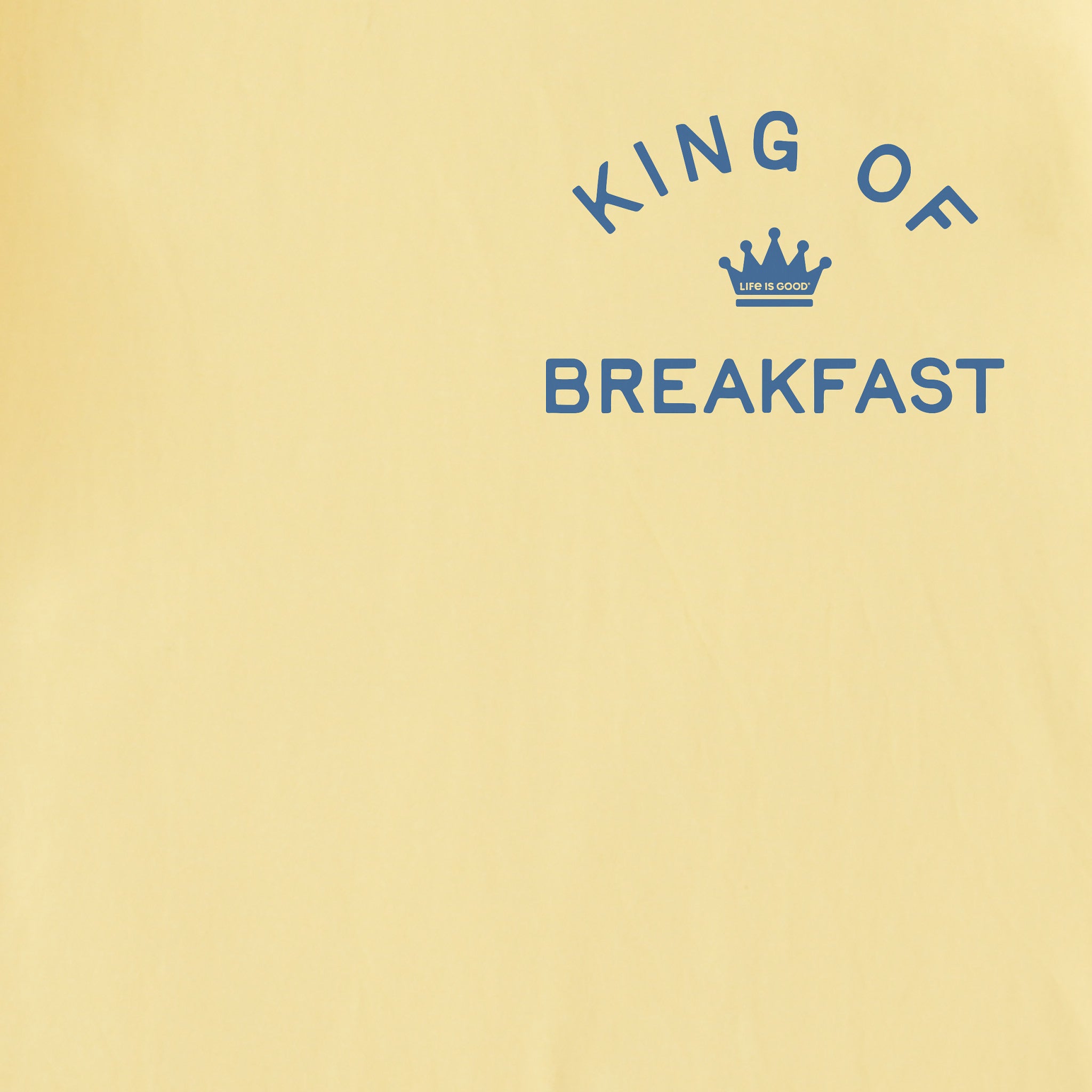 Men's King of Breakfast Short Sleeve Tee