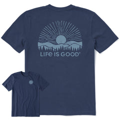 Men's Sunset Over the Hills Short Sleeve Tee