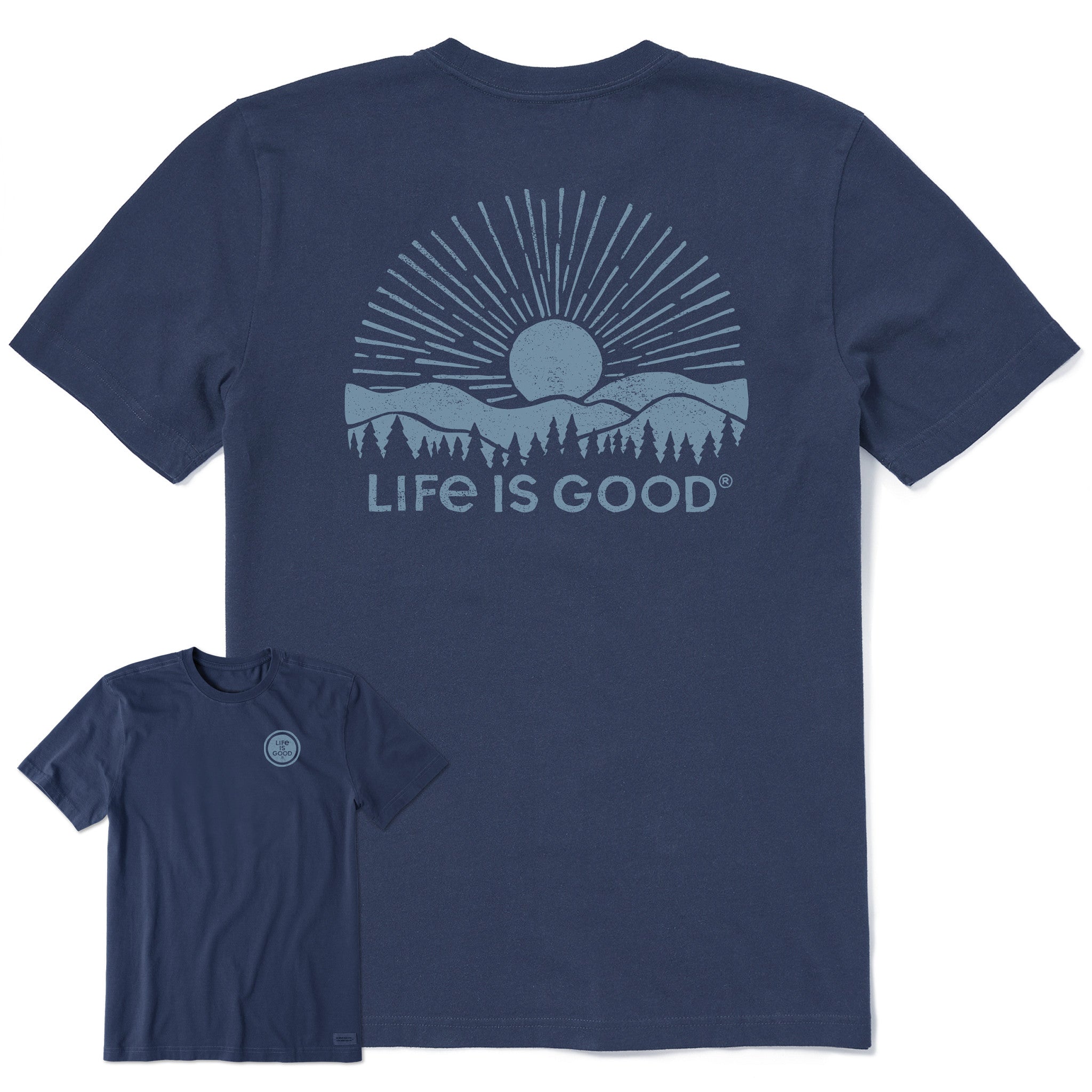 Men's Sunset Over the Hills Short Sleeve Tee