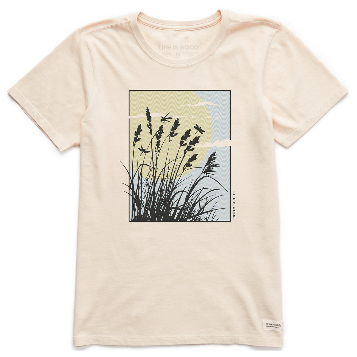 Women's Cattail Sunset Short Sleeve Crusher Tee