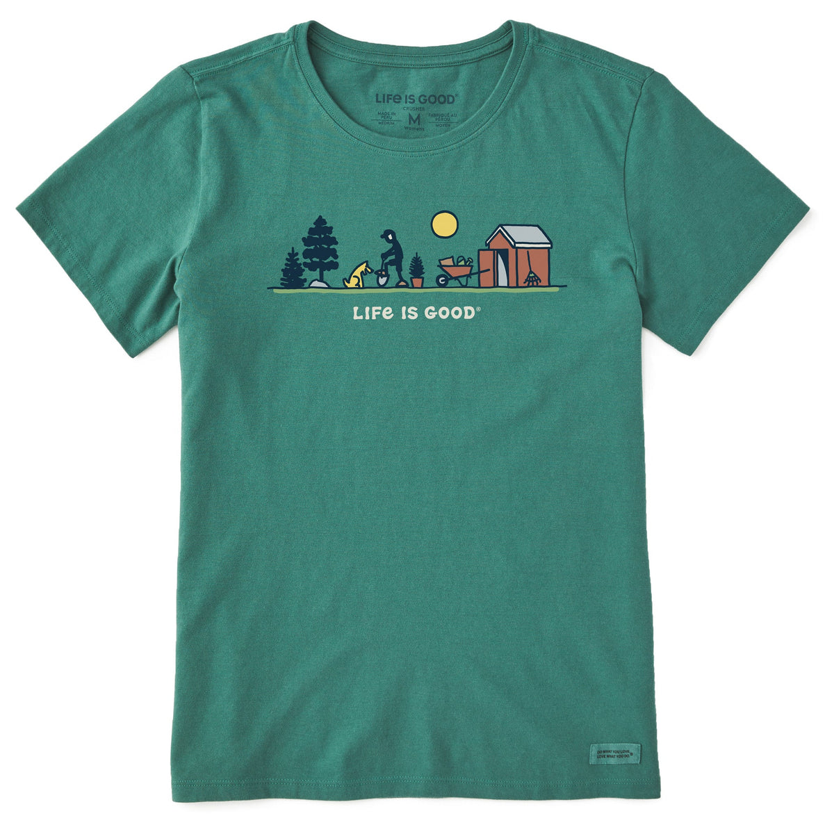 Women's Gardening Activity Vista Short Sleeve Crusher Tee