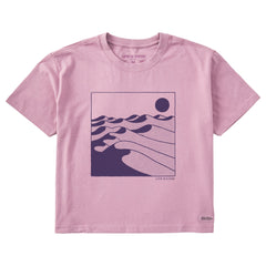 Women's Desert Dunes Short Sleeve Crusher Boxy Tee