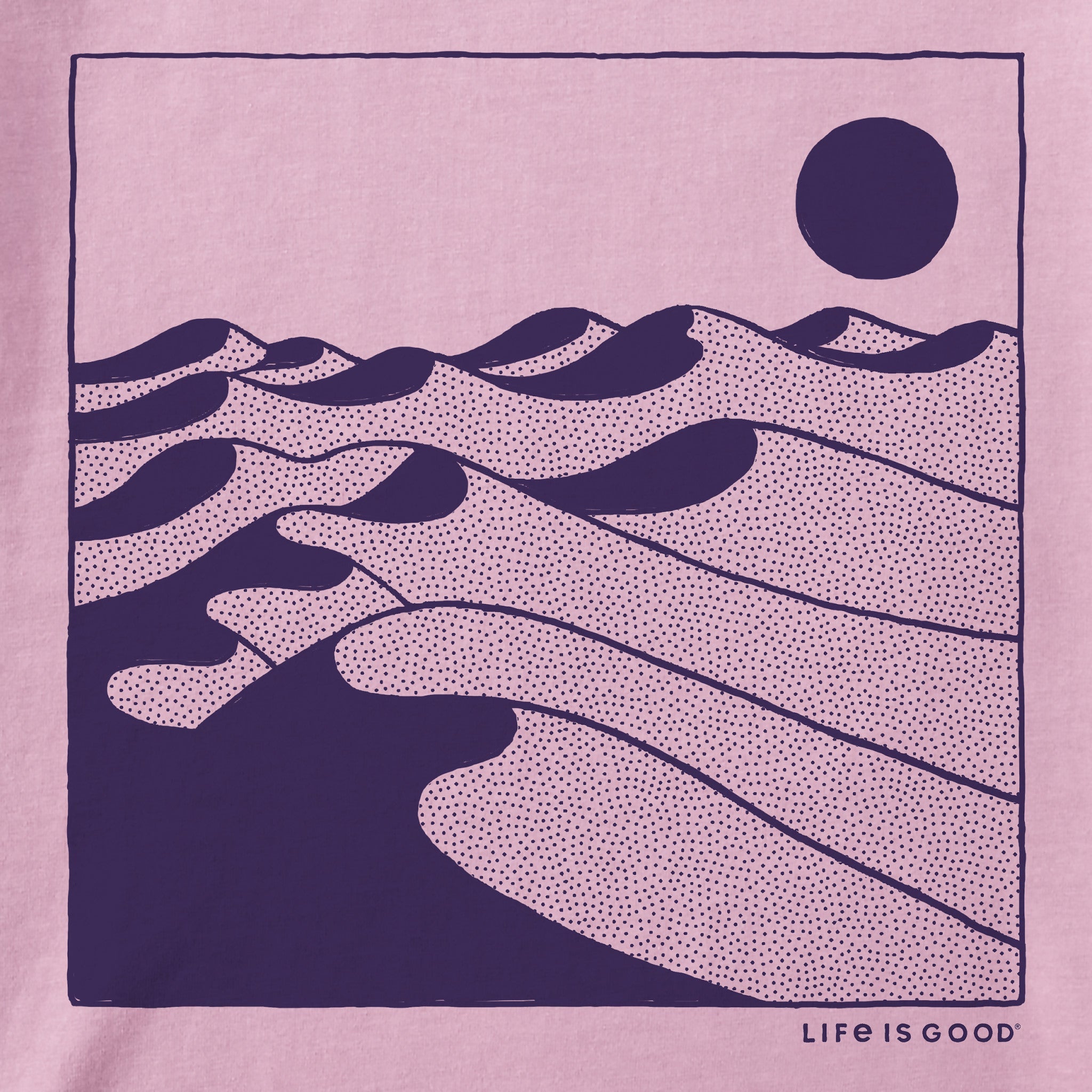 Women's Desert Dunes Short Sleeve Crusher Boxy Tee